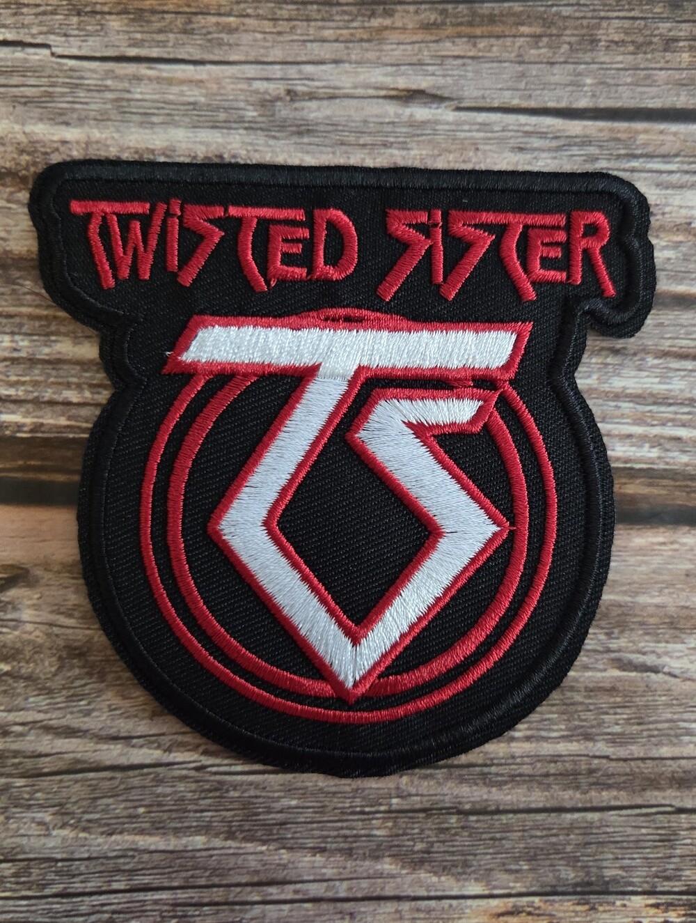 3/13$  Twisted Sister Hair Metal 80's Rock Embroidered Iron on Patch